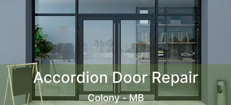  Accordion Door Repair Colony - MB