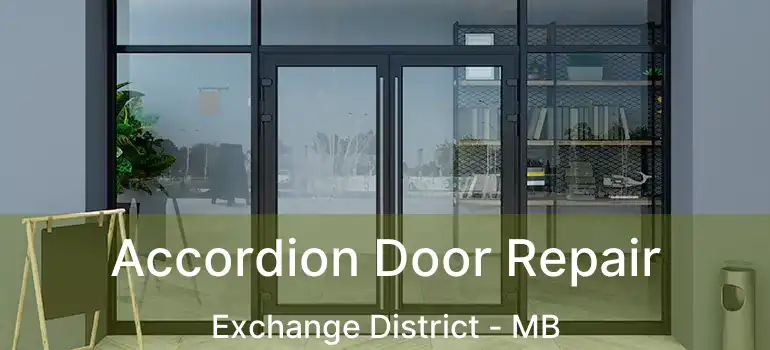  Accordion Door Repair Exchange District - MB