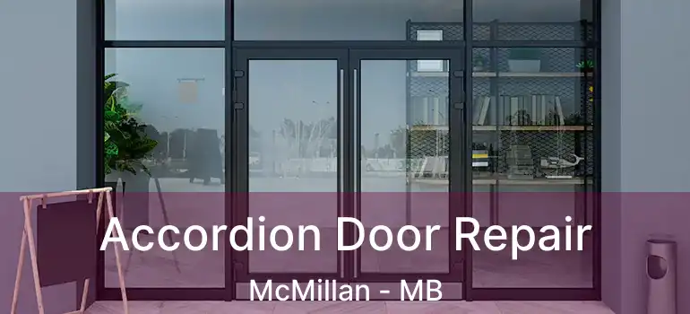  Accordion Door Repair McMillan - MB