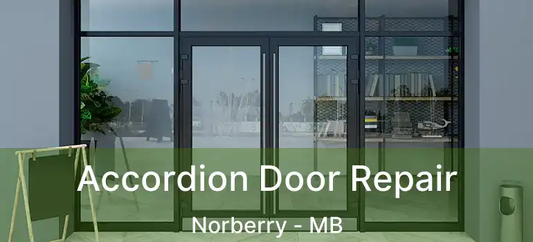  Accordion Door Repair Norberry - MB