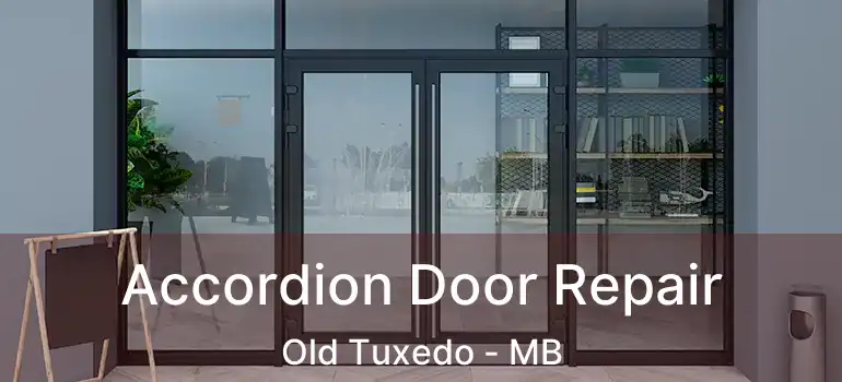  Accordion Door Repair Old Tuxedo - MB