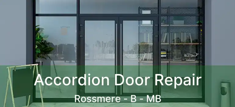  Accordion Door Repair Rossmere - B - MB