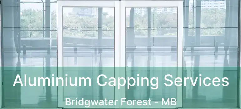  Aluminium Capping Services Bridgwater Forest - MB