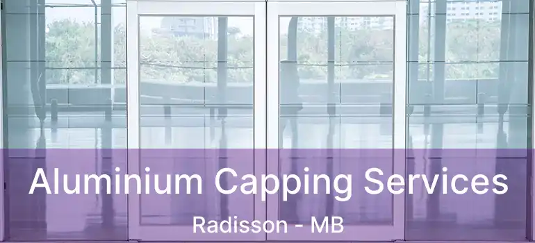  Aluminium Capping Services Radisson - MB
