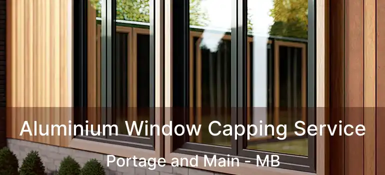  Aluminium Window Capping Service Portage and Main - MB