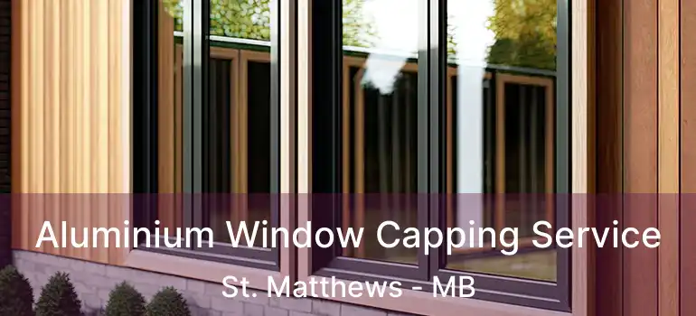  Aluminium Window Capping Service St. Matthews - MB