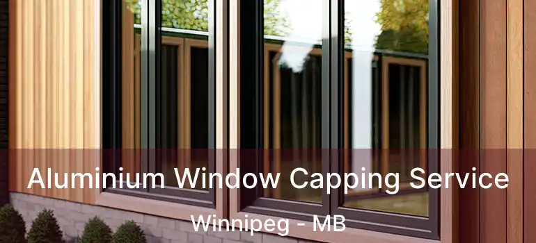  Aluminium Window Capping Service Winnipeg - MB