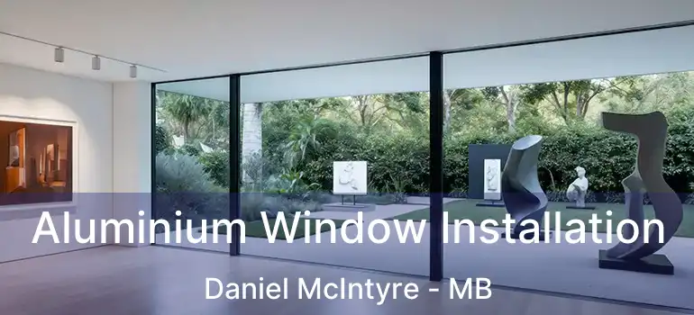  Aluminium Window Installation Daniel McIntyre - MB