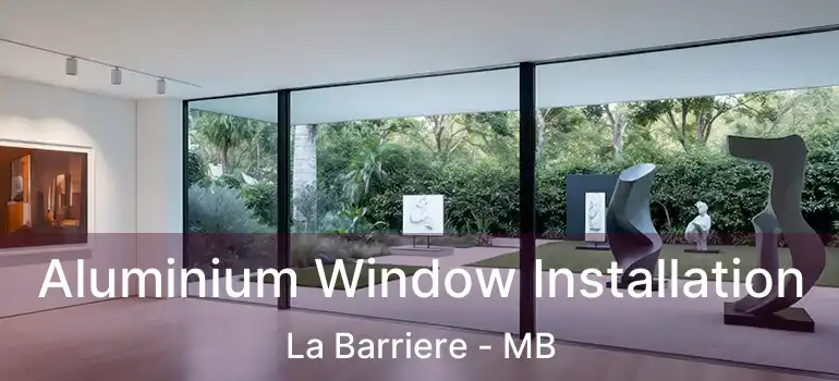  Aluminium Window Installation La Barriere - MB
