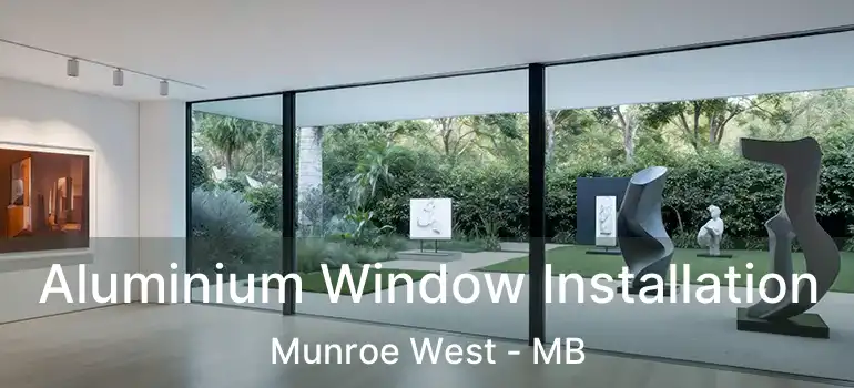 Aluminium Window Installation Munroe West - MB