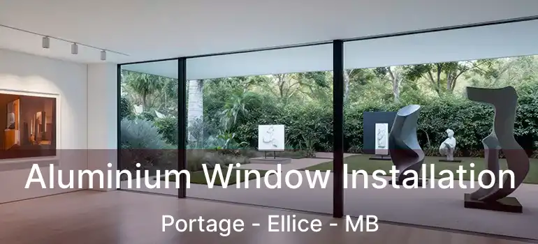  Aluminium Window Installation Portage - Ellice - MB