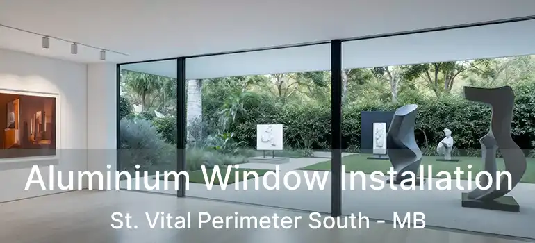  Aluminium Window Installation St. Vital Perimeter South - MB