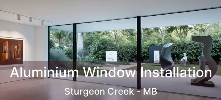  Aluminium Window Installation Sturgeon Creek - MB