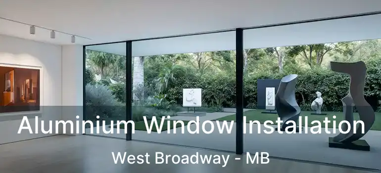  Aluminium Window Installation West Broadway - MB