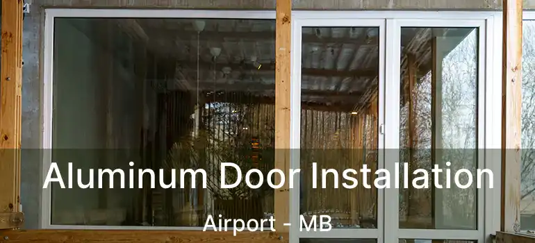  Aluminum Door Installation Airport - MB