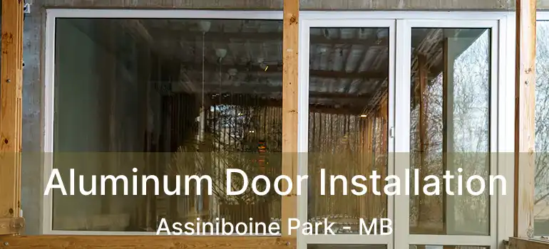  Aluminum Door Installation Assiniboine Park - MB
