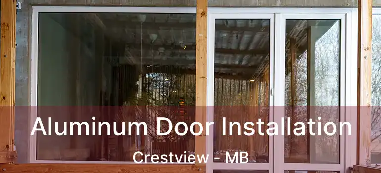  Aluminum Door Installation Crestview - MB