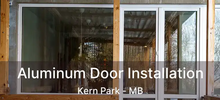  Aluminum Door Installation Kern Park - MB