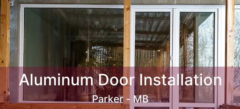  Aluminum Door Installation Parker - MB