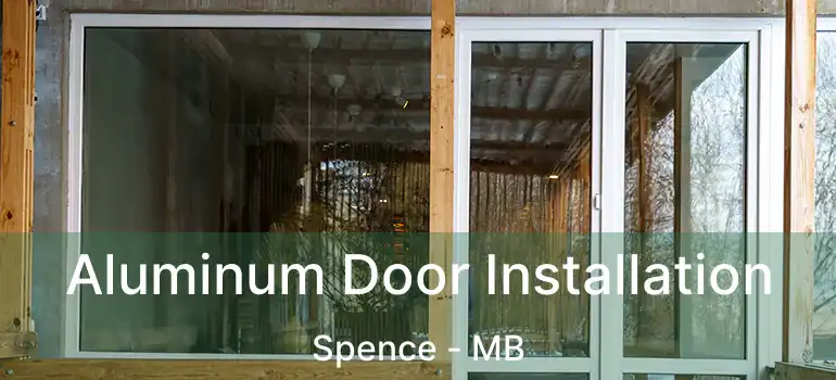  Aluminum Door Installation Spence - MB