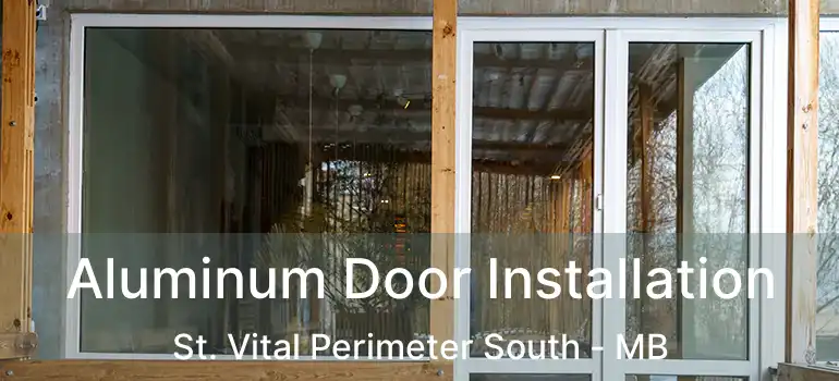  Aluminum Door Installation St. Vital Perimeter South - MB