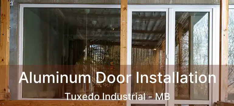  Aluminum Door Installation Tuxedo Industrial - MB