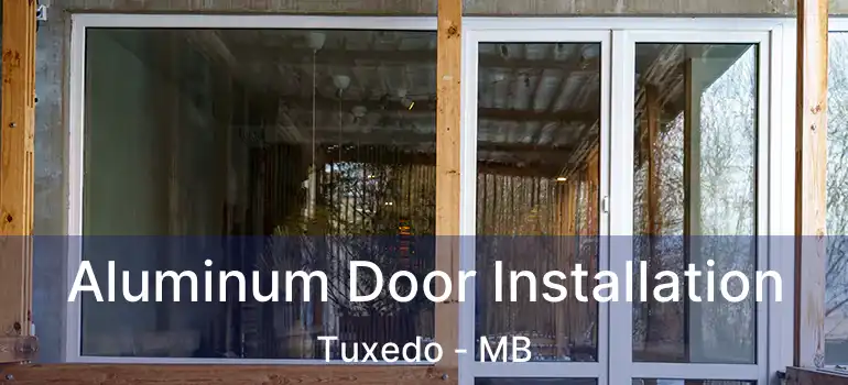  Aluminum Door Installation Tuxedo - MB