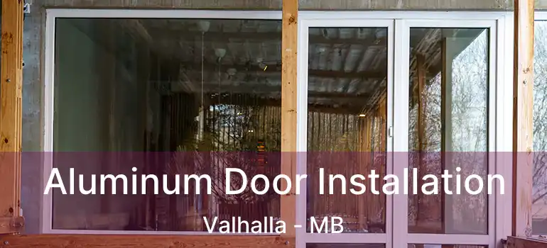  Aluminum Door Installation Valhalla - MB