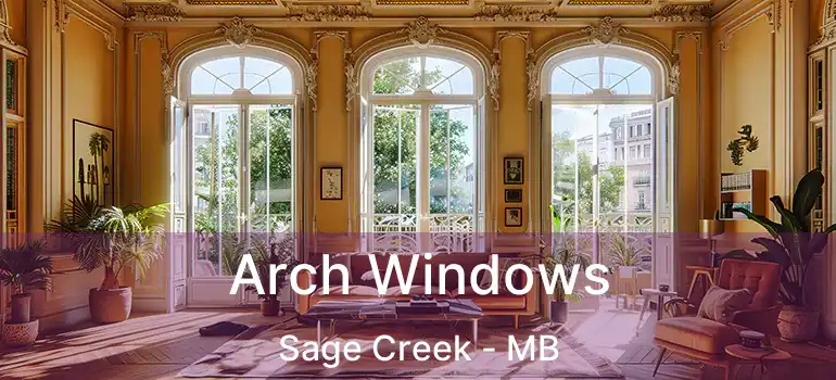  Arch Windows Sage Creek - MB