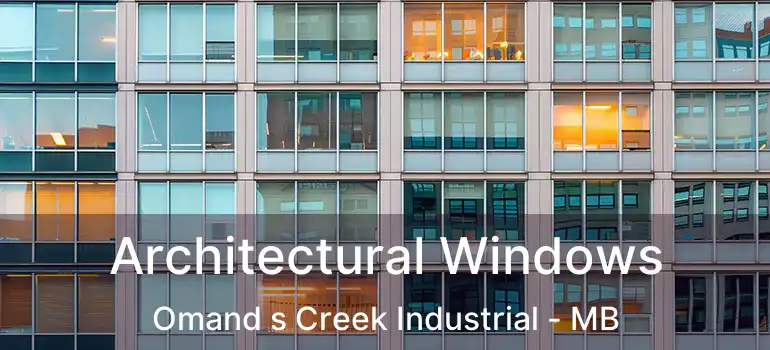  Architectural Windows Omand s Creek Industrial - MB