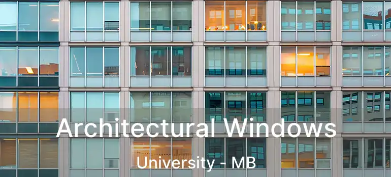 Architectural Windows University - MB