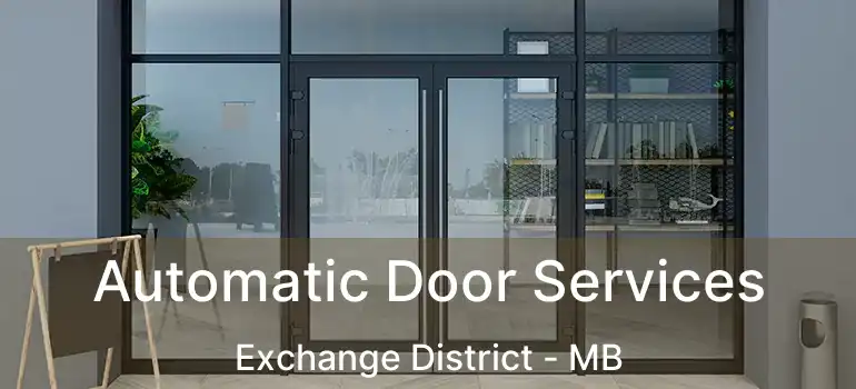  Automatic Door Services Exchange District - MB