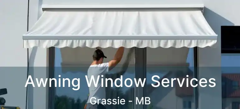 Awning Window Services Grassie - MB
