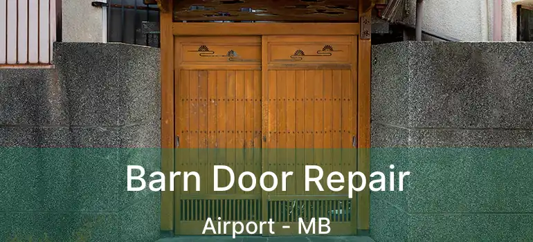  Barn Door Repair Airport - MB