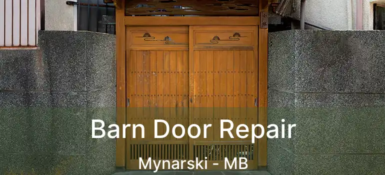  Barn Door Repair Mynarski - MB