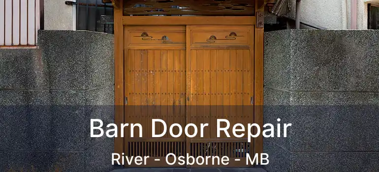  Barn Door Repair River - Osborne - MB