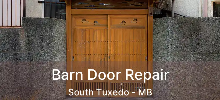  Barn Door Repair South Tuxedo - MB