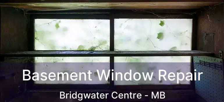  Basement Window Repair Bridgwater Centre - MB