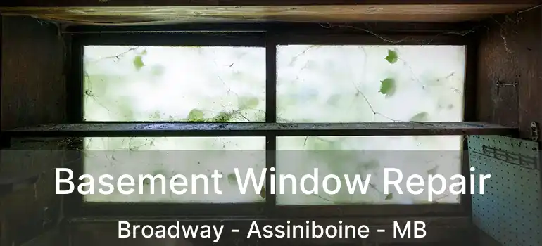  Basement Window Repair Broadway - Assiniboine - MB