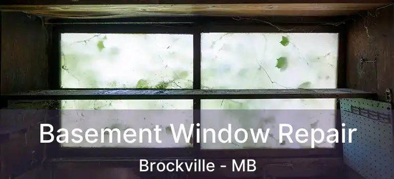  Basement Window Repair Brockville - MB
