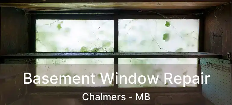  Basement Window Repair Chalmers - MB