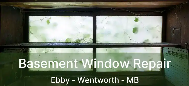  Basement Window Repair Ebby - Wentworth - MB