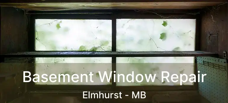  Basement Window Repair Elmhurst - MB