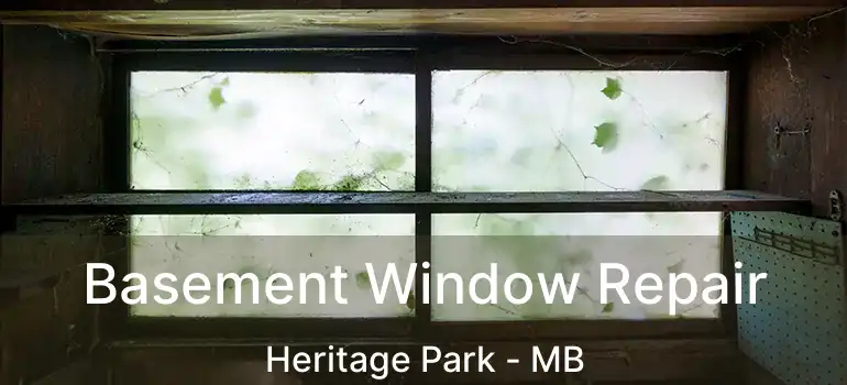  Basement Window Repair Heritage Park - MB