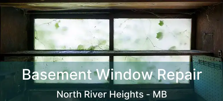  Basement Window Repair North River Heights - MB