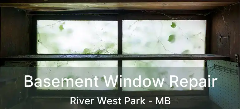  Basement Window Repair River West Park - MB