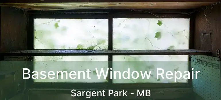  Basement Window Repair Sargent Park - MB