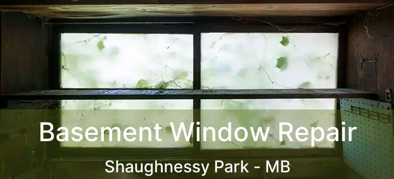  Basement Window Repair Shaughnessy Park - MB