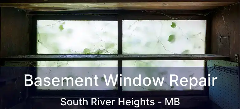  Basement Window Repair South River Heights - MB