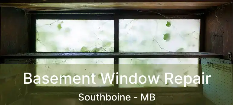  Basement Window Repair Southboine - MB